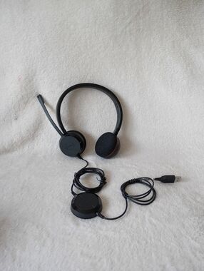 Jabra Evolve 20 UC Stereo Wired Headset/Music Headphones